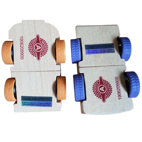 Automoblox 2 Car Set - Orange Purple - Picture 6 of 7